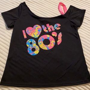 Cute 80’s style tee